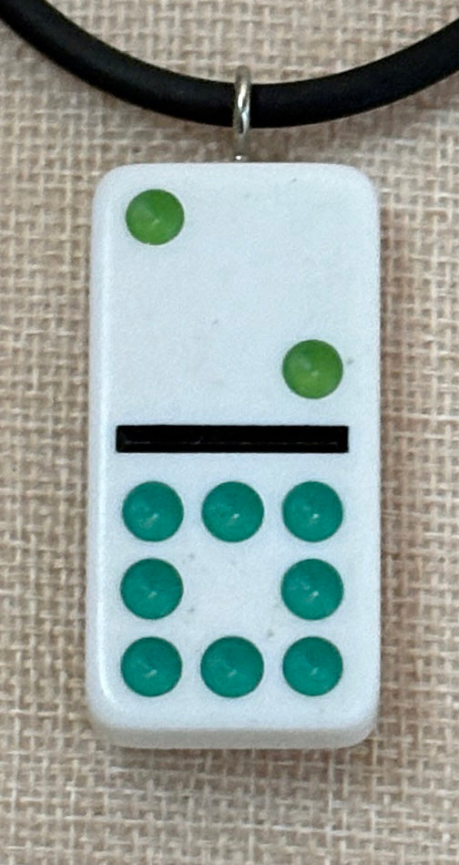 Series 14: Vintage 1990s Domino as Pendant Necklace, Number 13 of 39