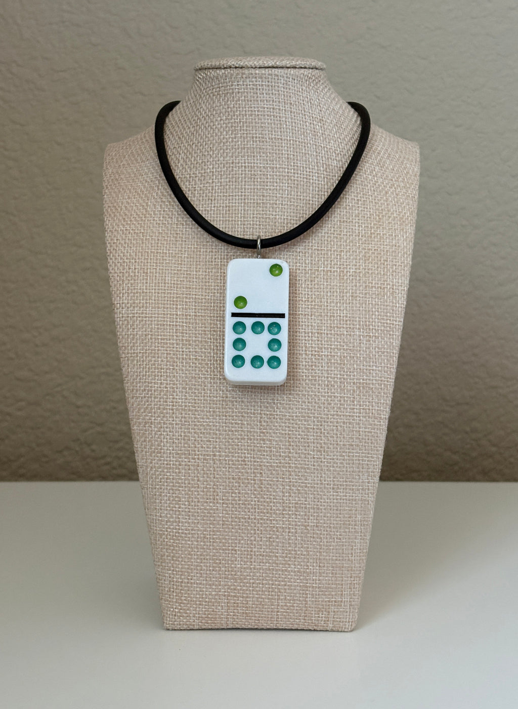 Series 14: Vintage 1990s Domino as Pendant Necklace, Number 14 of 39
