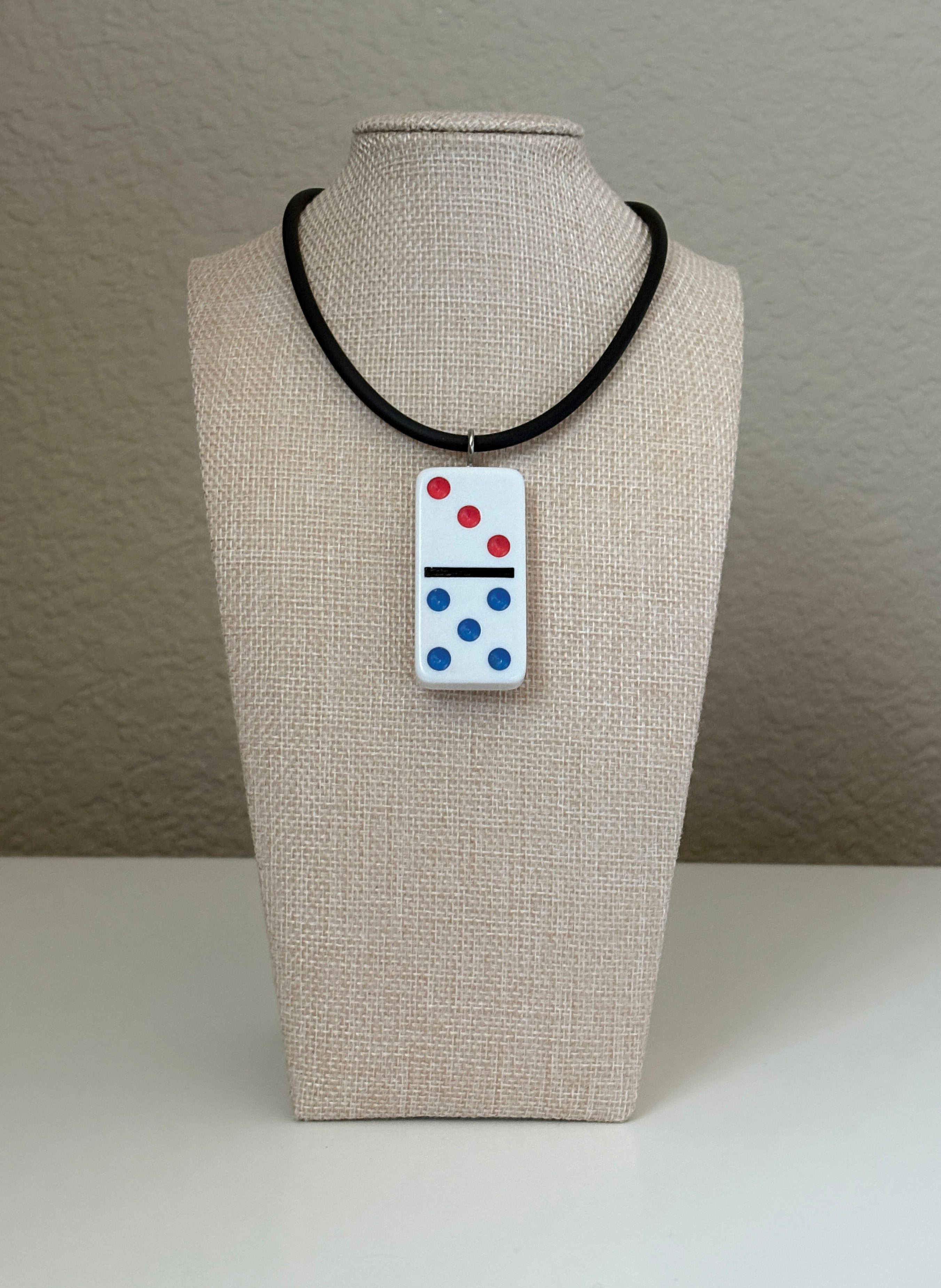 Series 14: Vintage 1990s Domino as Pendant Necklace, Number 17 of 39