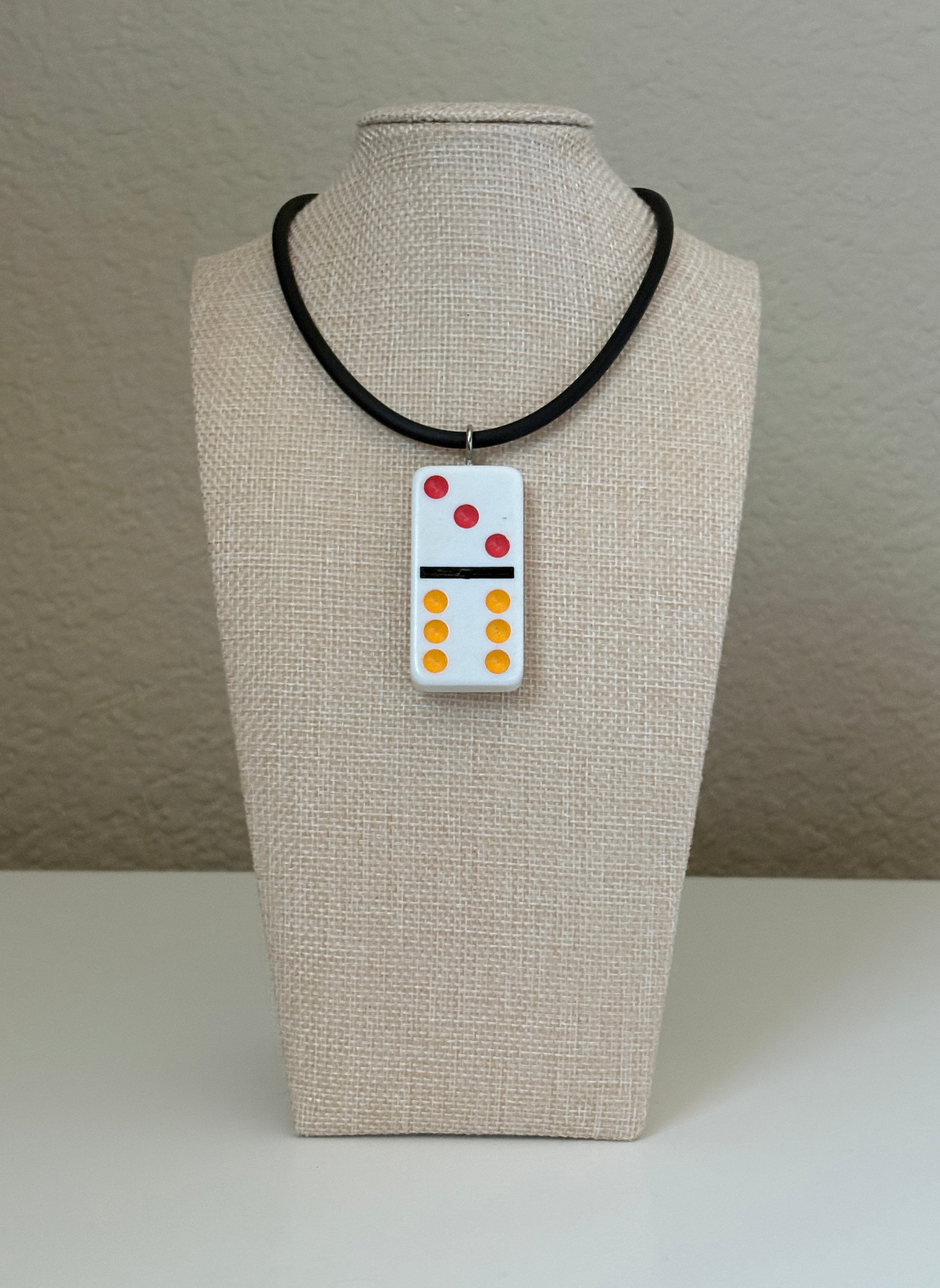 Series 14: Vintage 1990s Domino as Pendant Necklace, Number 18 of 39