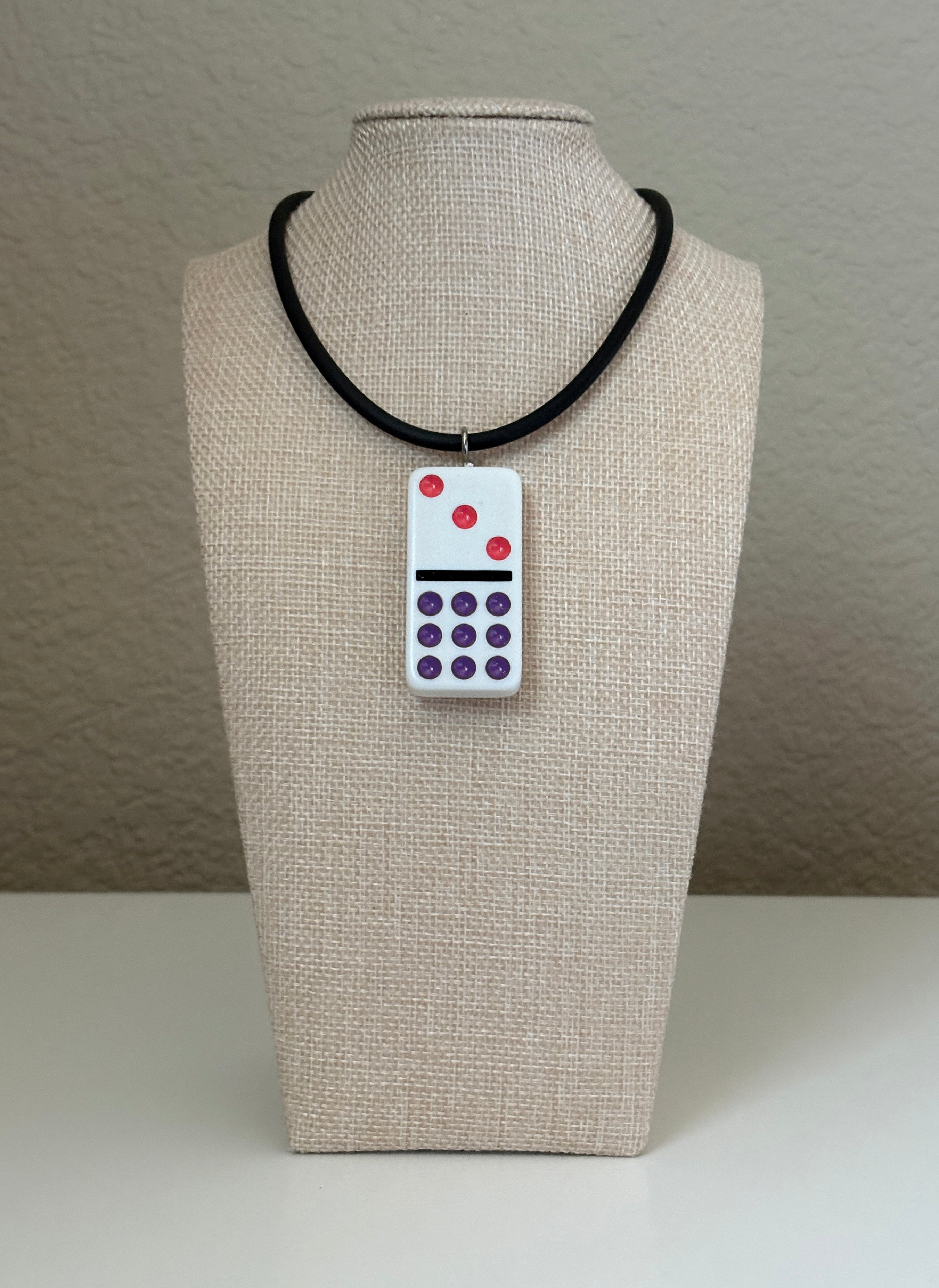 Series 14: Vintage 1990s Domino as Pendant Necklace, Number 19 of 39