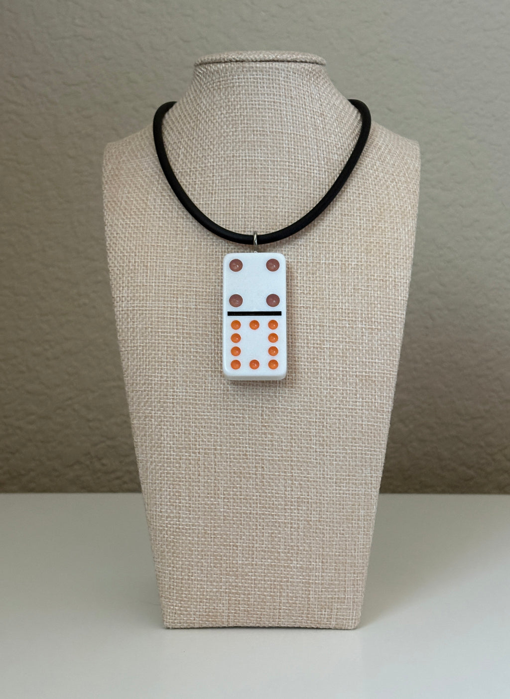 Series 14: Vintage 1990s Domino as Pendant Necklace, Number 25 of 39
