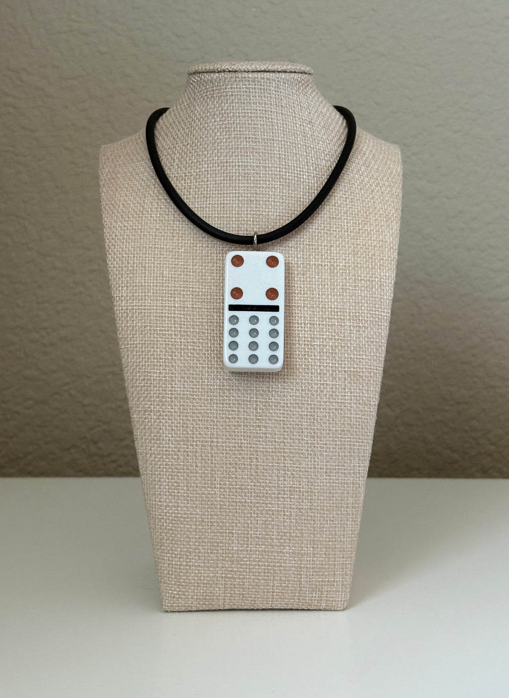Series 14: Vintage 1990s Domino as Pendant Necklace, Number 26 of 39