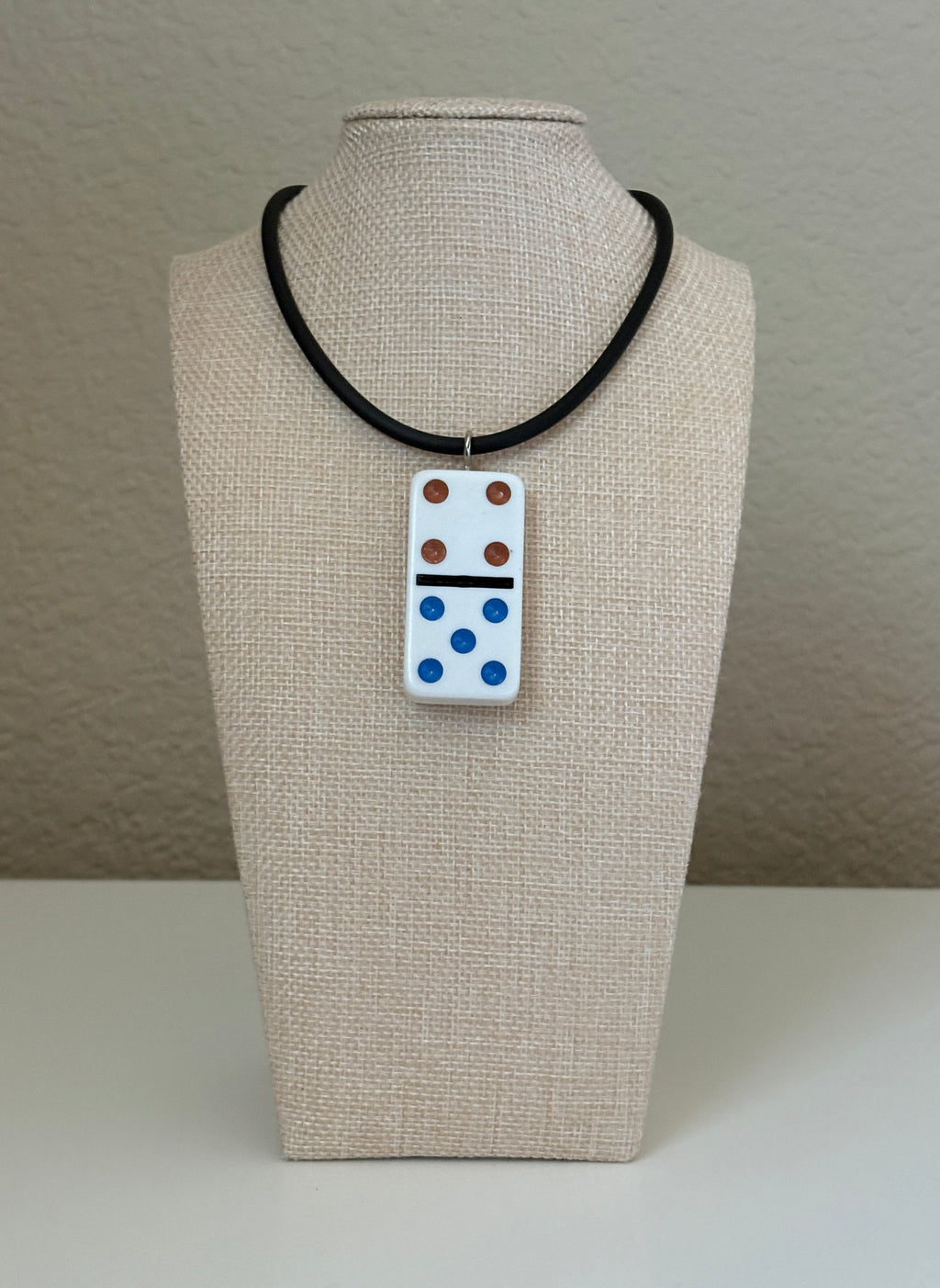 Series 14: Vintage 1990s Domino as Pendant Necklace, Number 21 of 39
