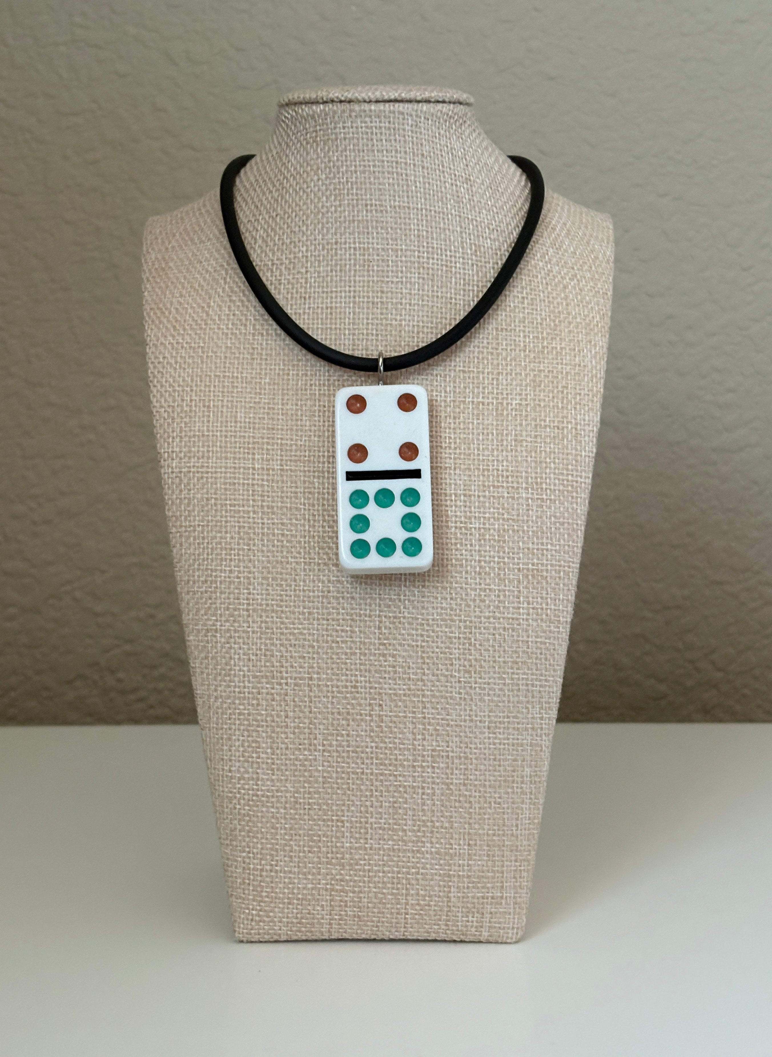 Series 14: Vintage 1990s Domino as Pendant Necklace, Number 24 of 39