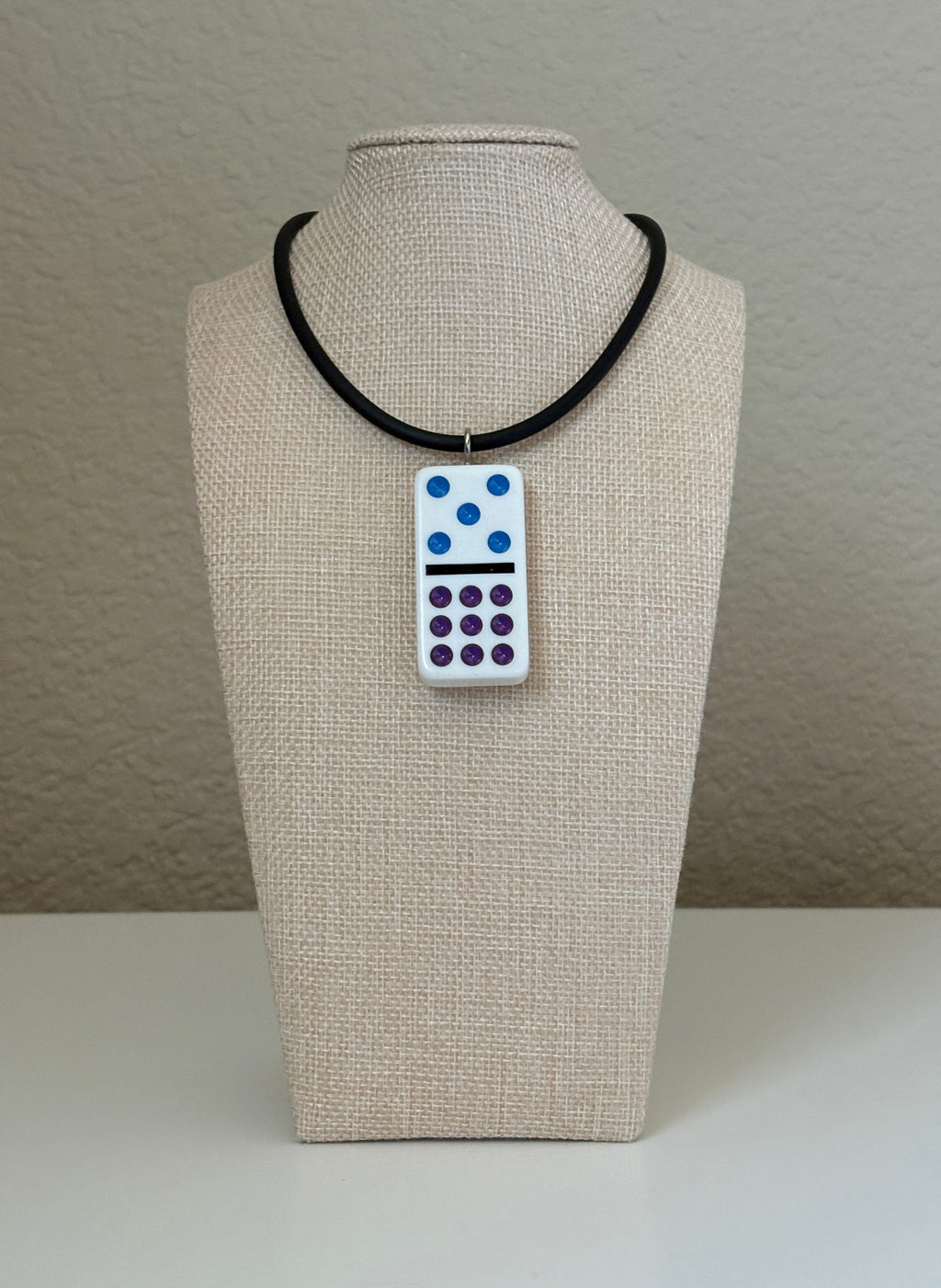 Series 14: Vintage 1990s Domino as Pendant Necklace, Number 29 of 39