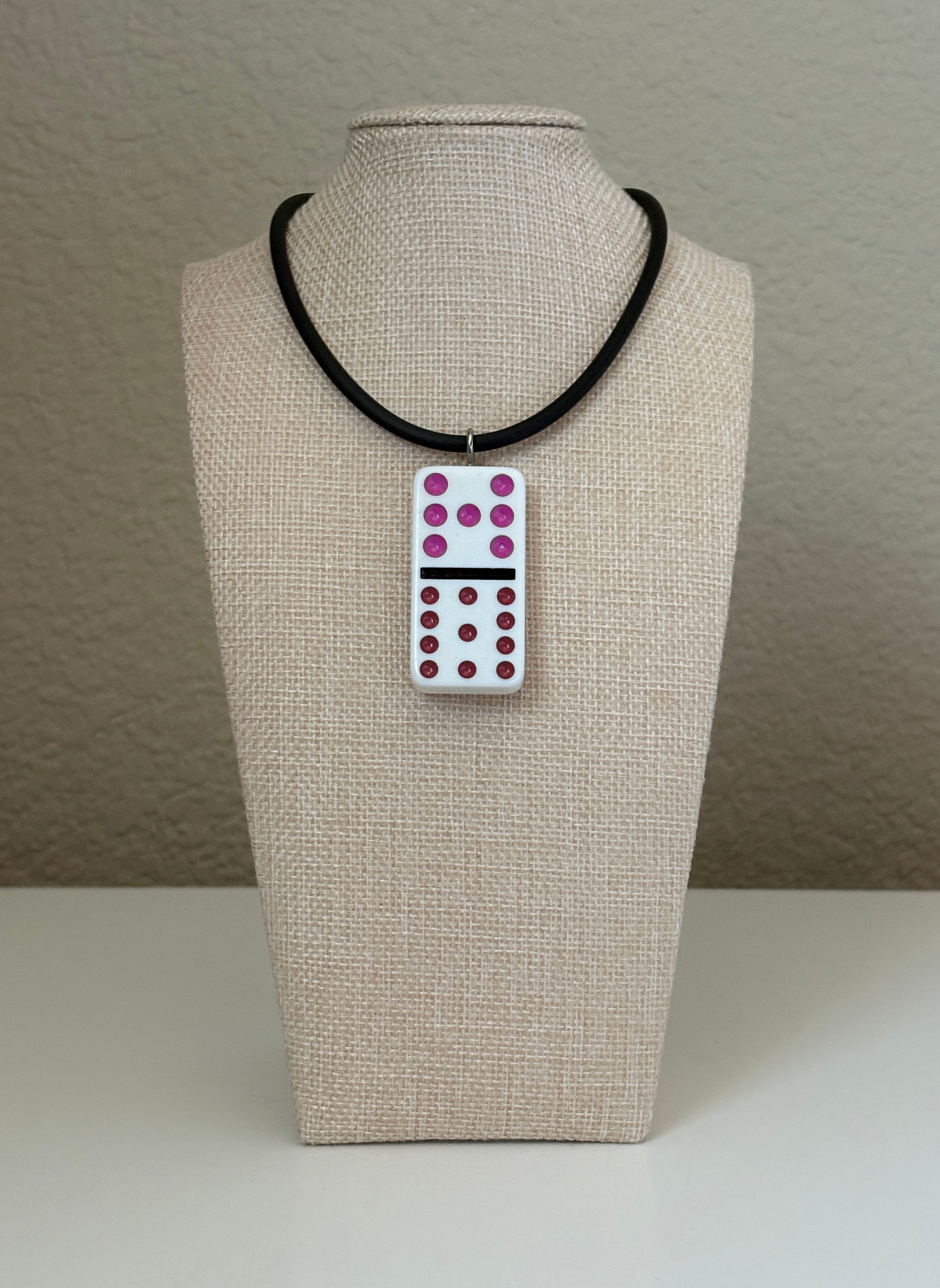 Series 14: Vintage 1990s Domino as Pendant Necklace, Number 36 of 39
