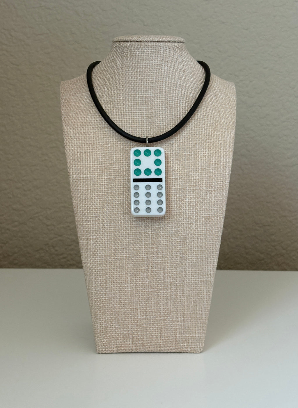 Series 14: Vintage 1990s Domino as Pendant Necklace, Number 37 of 39