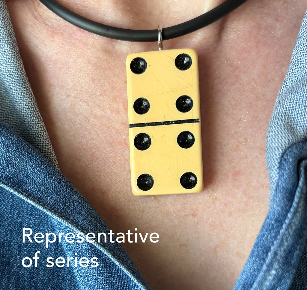 Series 4: Vintage Puremco Domino Necklace, 1960s, Number 8 of 28